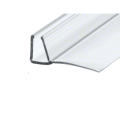 Shower Door Polycarbonate U-Seal with 90-Degree Vinyl Fin